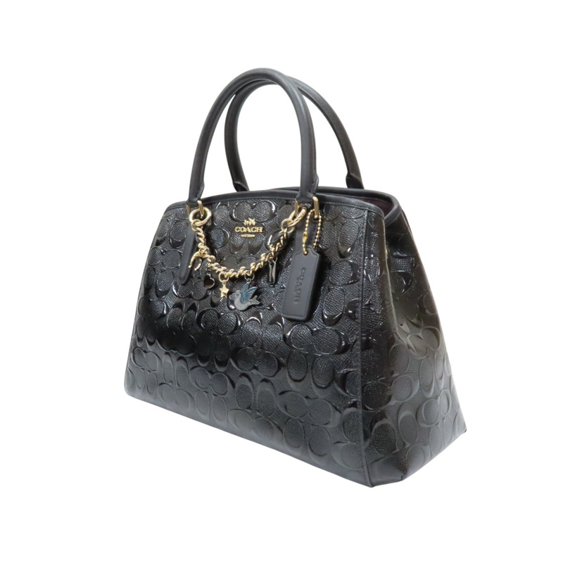 黑色 漆皮 兩用包【COACH 寇馳】 F22259-2