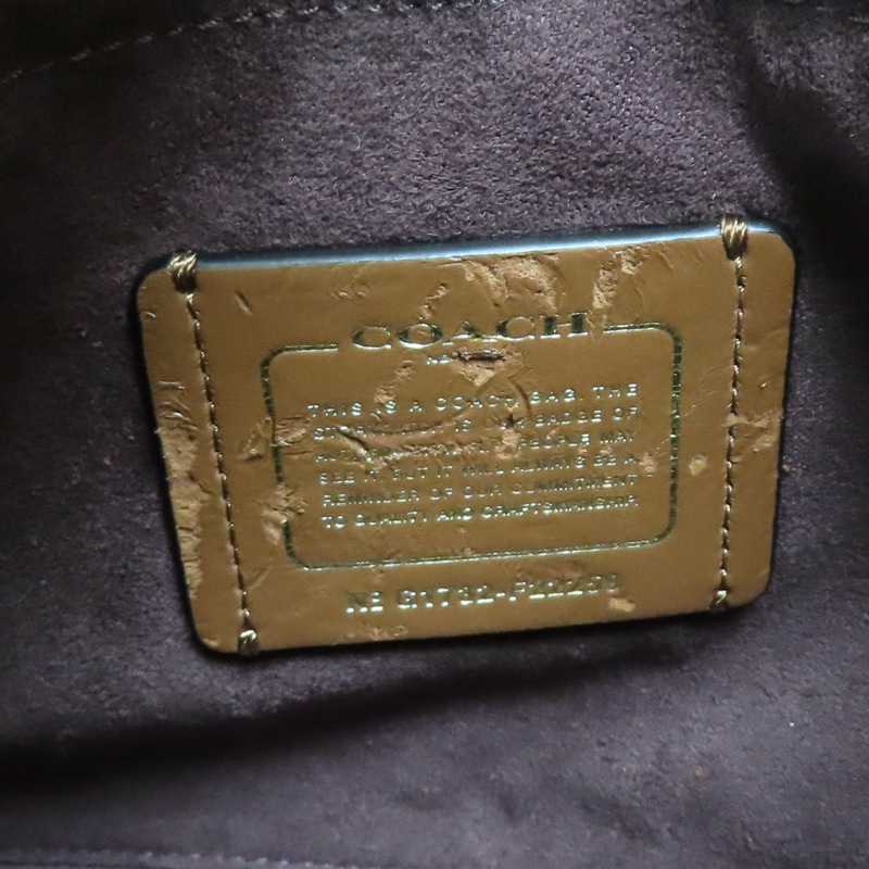 黑色 漆皮 兩用包【COACH 寇馳】 F22259-9