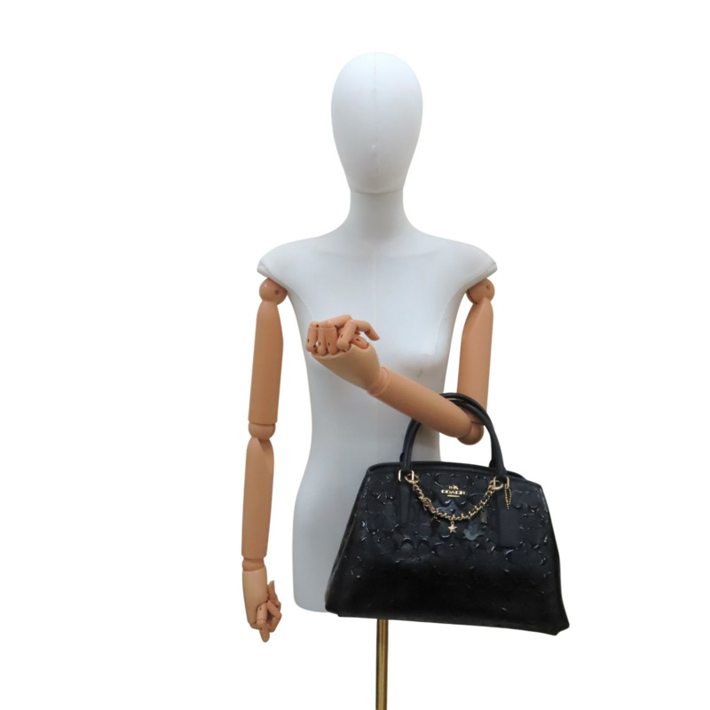 黑色 漆皮 兩用包【COACH 寇馳】 F22259-12