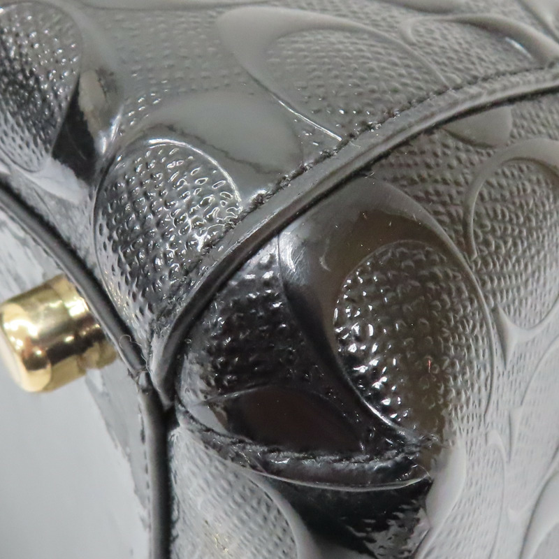 黑色 漆皮 兩用包【COACH 寇馳】 F22259-15