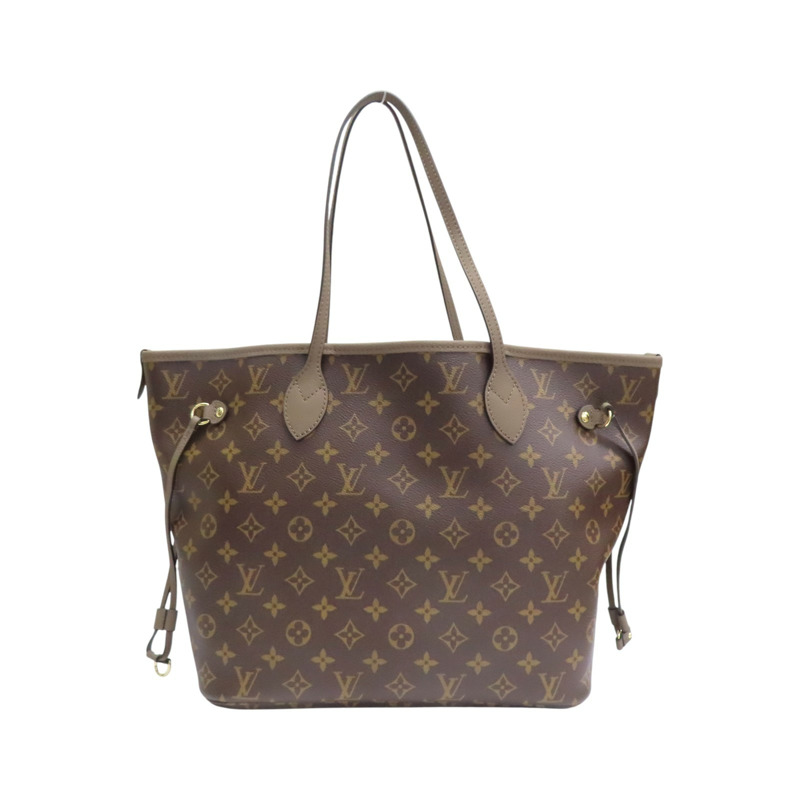 棕色帆布 Neverfull Inside Out MM 肩背包 M25664【LOUIS VUITTON LV 路易威登】 M25664-1