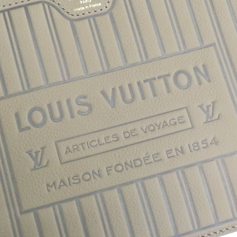 棕色帆布 Neverfull Inside Out MM 肩背包 M25664【LOUIS VUITTON LV 路易威登】 M25664-8