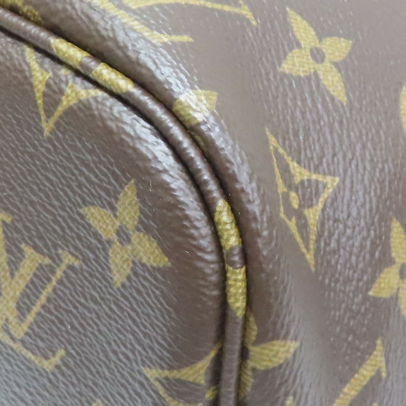 棕色帆布 Neverfull Inside Out MM 肩背包 M25664【LOUIS VUITTON LV 路易威登】 M25664-10