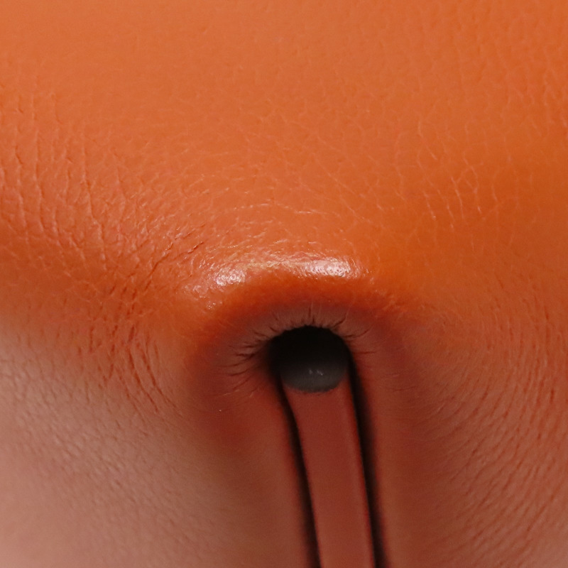 大地橘 Evercolor 牛皮 24/24 兩用包 Z刻 銀扣【HERMES 愛馬仕】 H082153CKCG-15