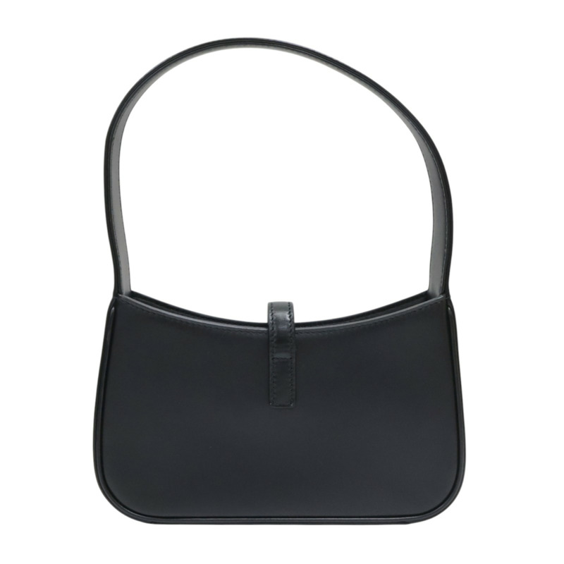 黑色 牛皮 LE 5 A7 MINI 手提包【SAINT LAURENT YSL 聖羅蘭 】 710318-1