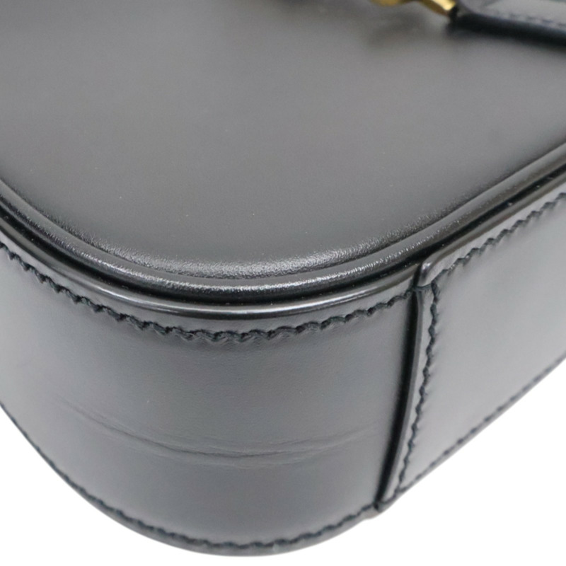 黑色 牛皮 LE 5 A7 MINI 手提包【SAINT LAURENT YSL 聖羅蘭 】 710318-10