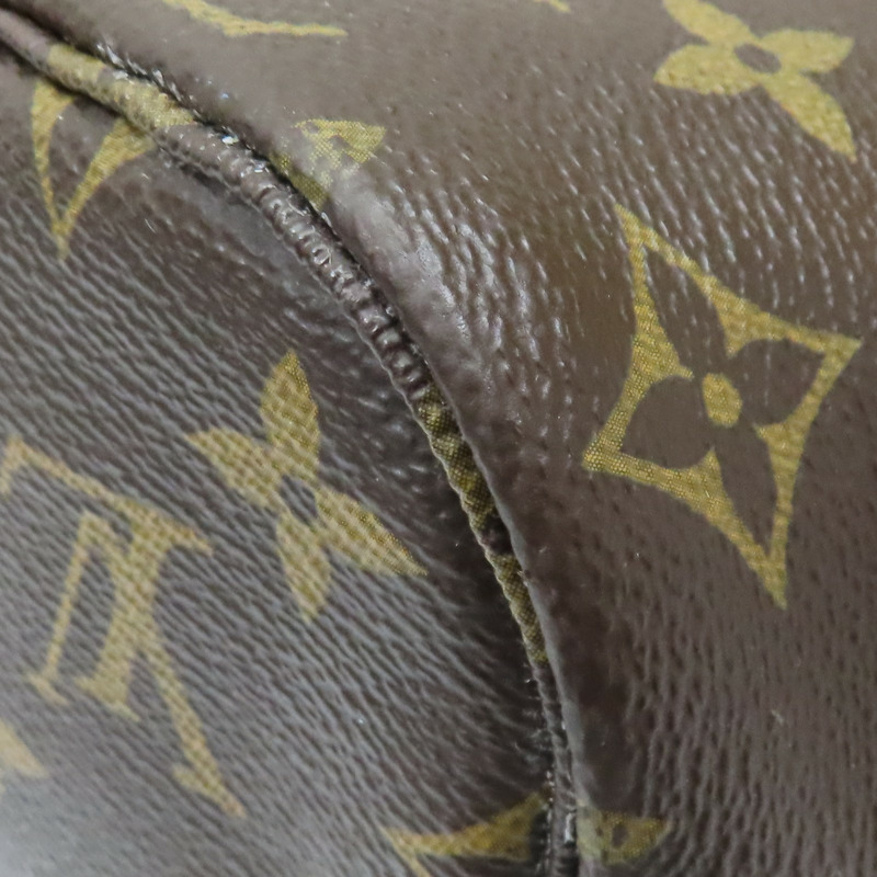 棕色 原花帆布 Neverfull MM 肩背包【LOUIS VUITTON LV 路易威登】 M50366-14