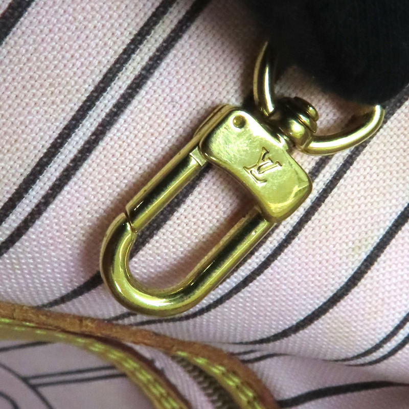 棕色 原花帆布 Neverfull MM 肩背包【LOUIS VUITTON LV 路易威登】 M50366-15