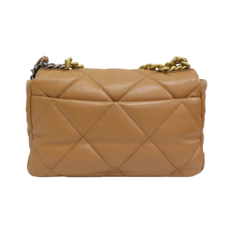 棕色羊皮 19  30CM 兩用包 AS1161【CHANEL 香奈兒】 AS1161-1