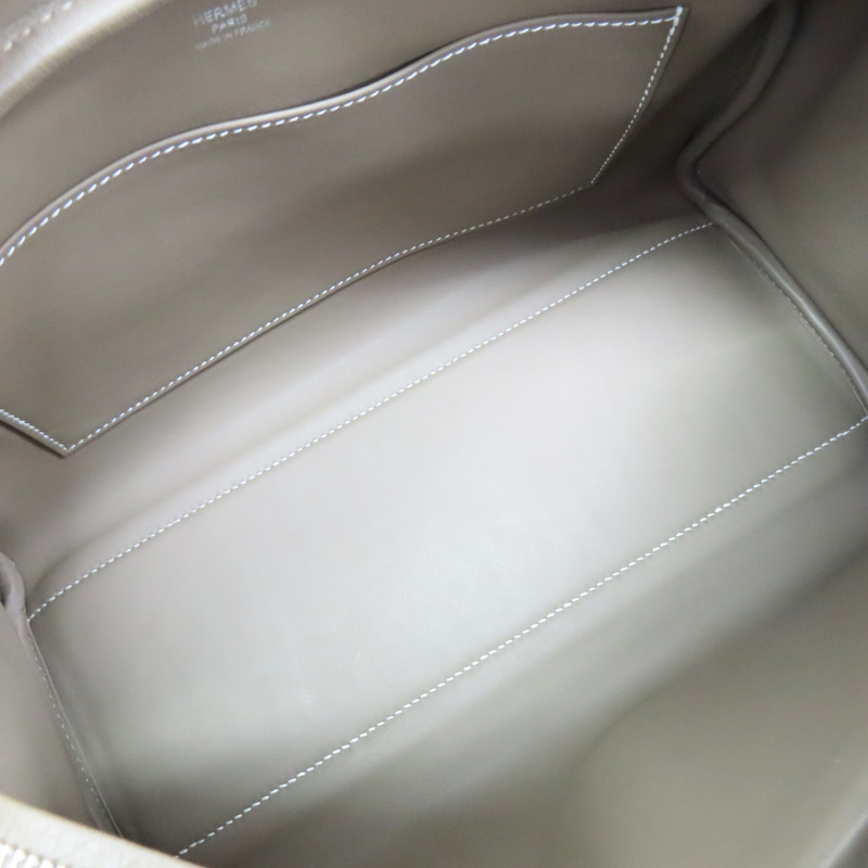 大象灰 Evercolor/Tauillon牛皮 Petit Courrier 肩背包 B刻【HERMES 愛馬仕】-4