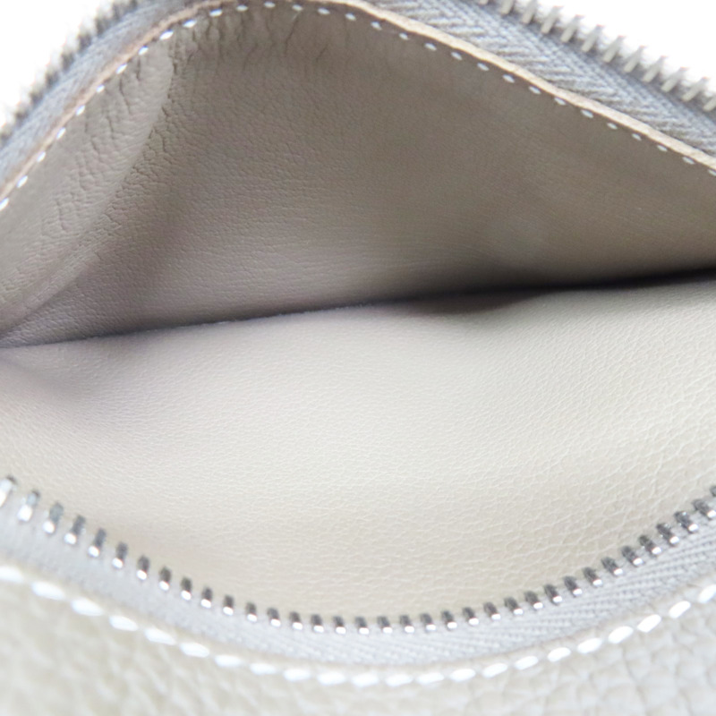 大象灰 Evercolor/Tauillon牛皮 Petit Courrier 肩背包 B刻【HERMES 愛馬仕】-7