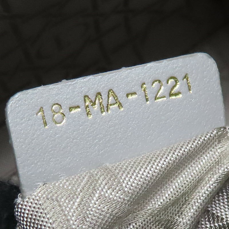 灰色羊皮 Lady Dior Mini 兩用包 M0505ONGE【Dior 迪奧】 M0505ONGE-7