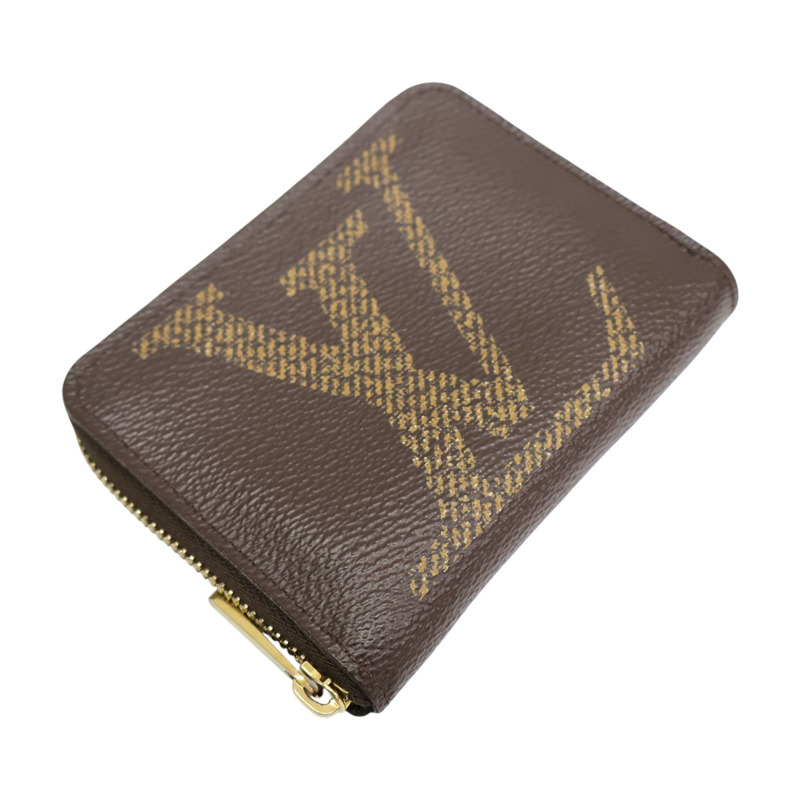 棕色 Giant帆布 Zippy Coin Purse 拉鍊 零錢包 M69354【LOUIS VUITTON LV 路易威登】 M69354-2