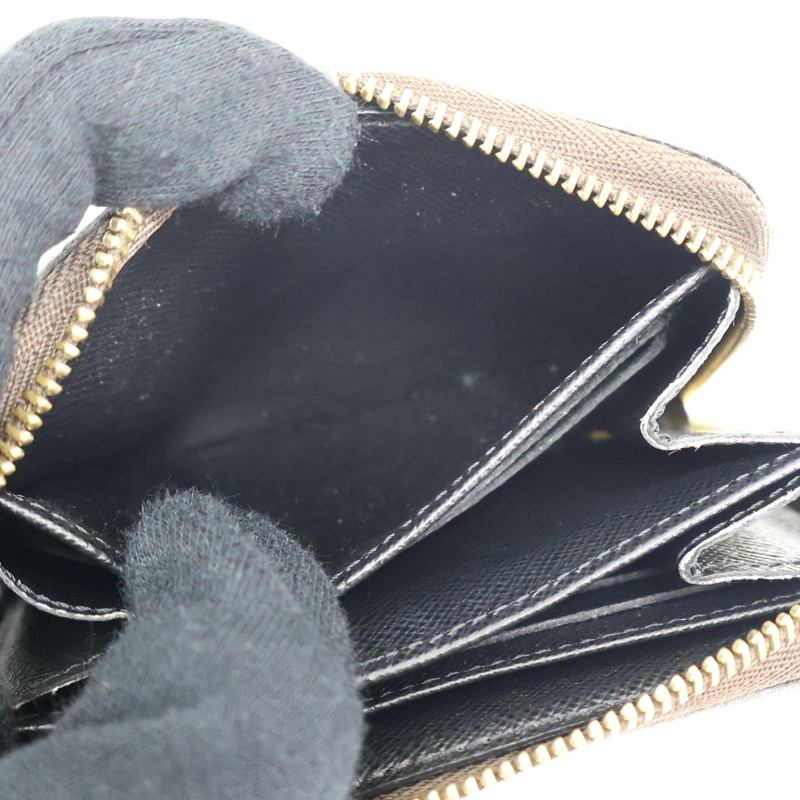 棕色 Giant帆布 Zippy Coin Purse 拉鍊 零錢包 M69354【LOUIS VUITTON LV 路易威登】 M69354-5