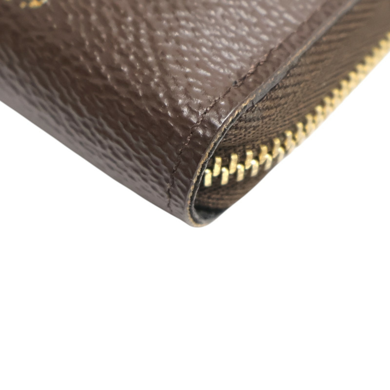 棕色 Giant帆布 Zippy Coin Purse 拉鍊 零錢包 M69354【LOUIS VUITTON LV 路易威登】 M69354-9