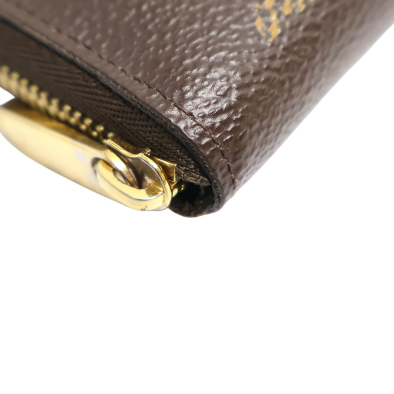 棕色 Giant帆布 Zippy Coin Purse 拉鍊 零錢包 M69354【LOUIS VUITTON LV 路易威登】 M69354-10