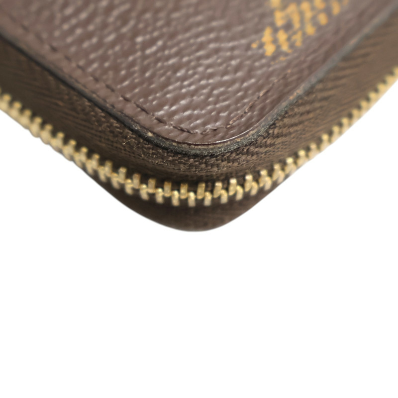 棕色 Giant帆布 Zippy Coin Purse 拉鍊 零錢包 M69354【LOUIS VUITTON LV 路易威登】 M69354-12