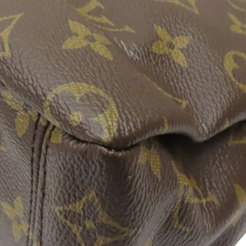 棕色 原花帆布 紅色 牛皮 PALLAS 兩用包【LOUIS VUITTON LV 路易威登】 M41175-15