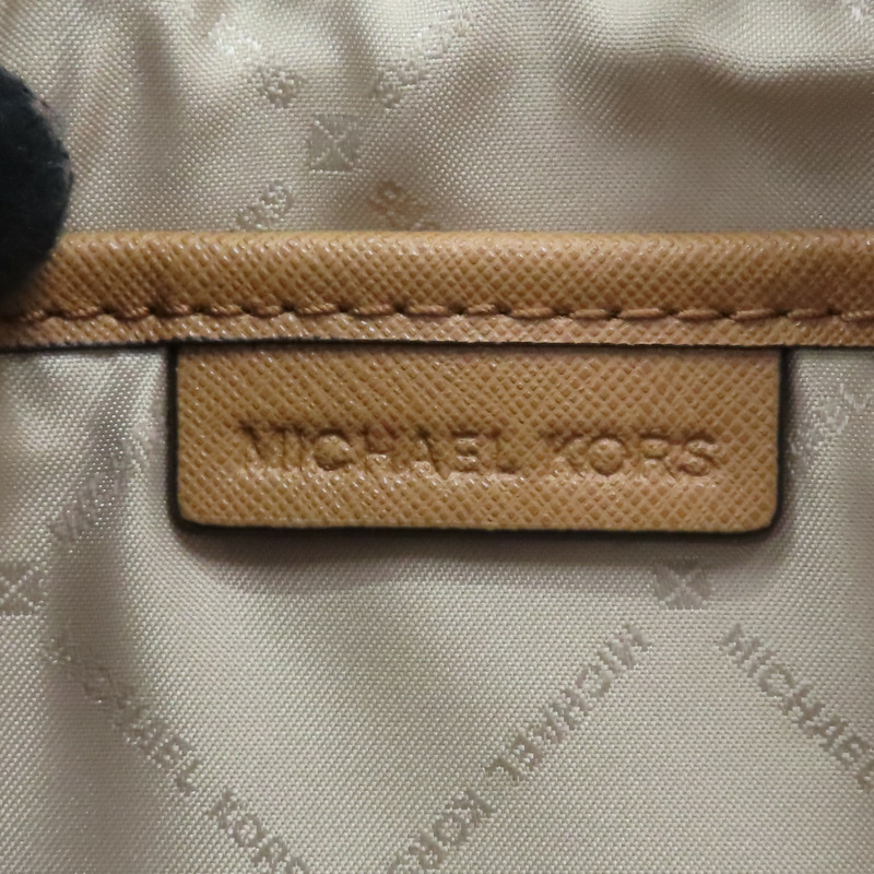 白色 PVC 宗色牛皮 相機包 肩背包【MICHAEL KORS 麥可寇斯】-8