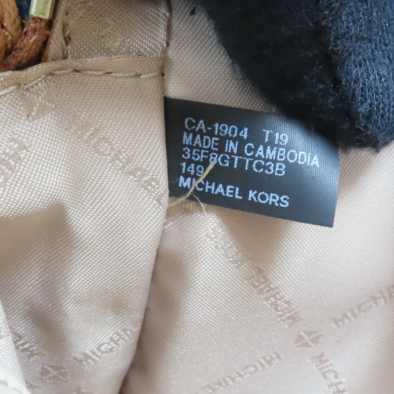 白色 PVC 宗色牛皮 相機包 肩背包【MICHAEL KORS 麥可寇斯】-10