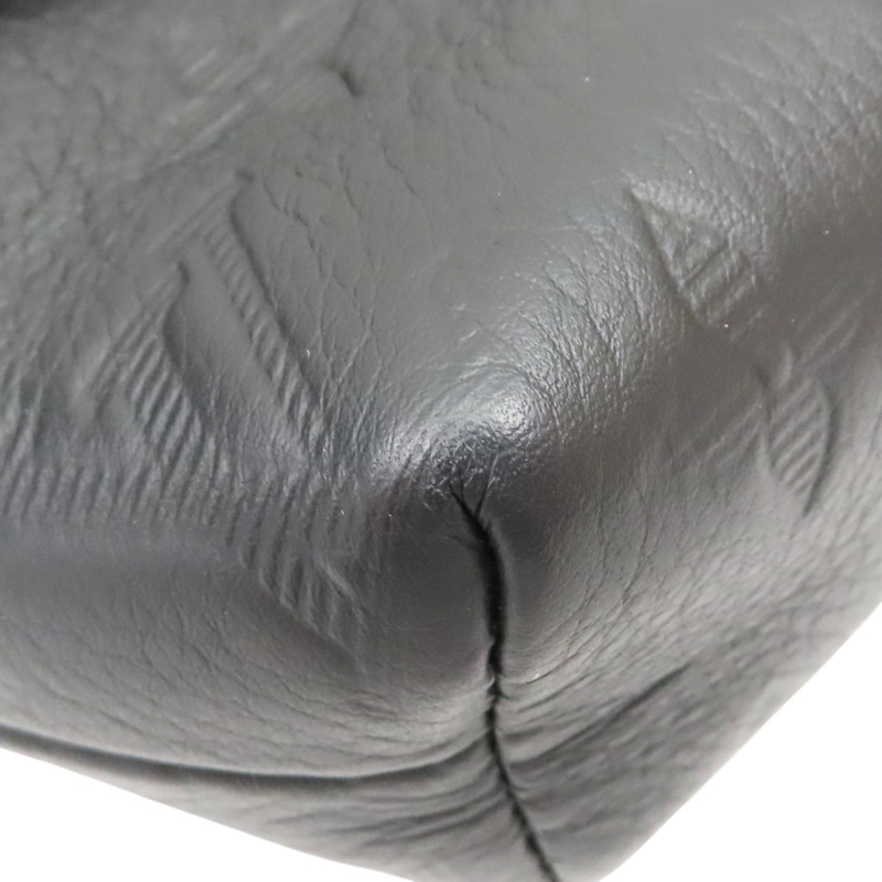 黑色 牛皮壓紋 Pulse 肩背包【LOUIS VUITTON LV 路易威登】 M12636-7