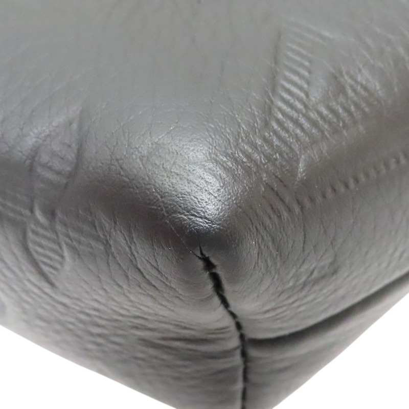 黑色 牛皮壓紋 Pulse 肩背包【LOUIS VUITTON LV 路易威登】 M12636-8