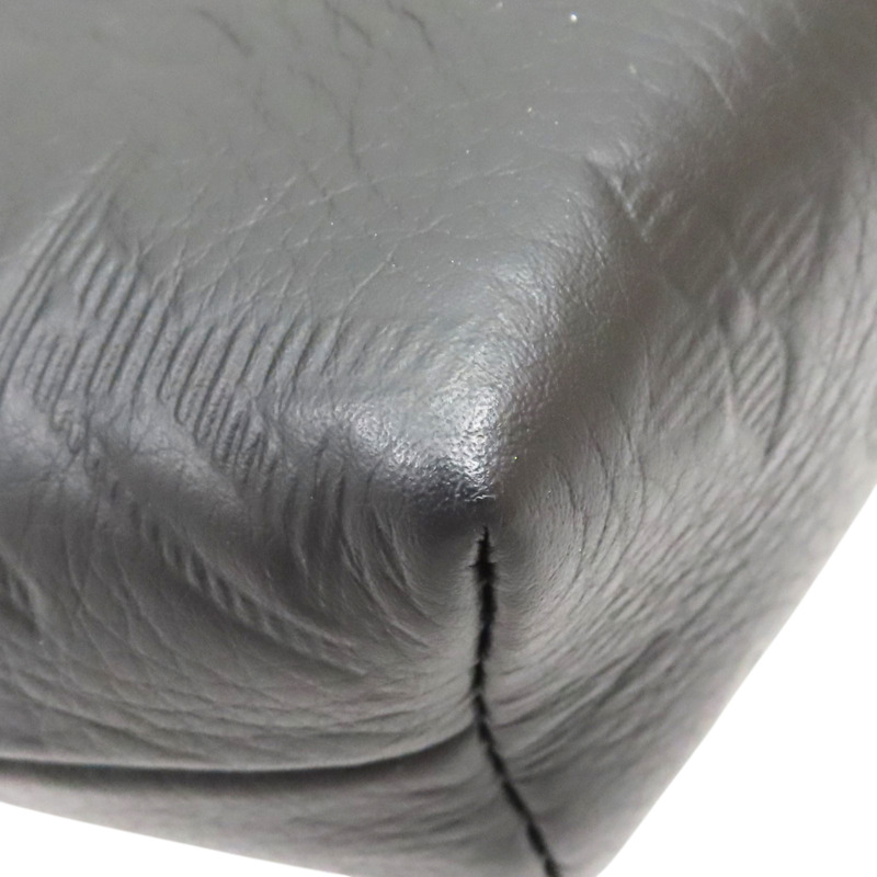 黑色 牛皮壓紋 Pulse 肩背包【LOUIS VUITTON LV 路易威登】 M12636-9