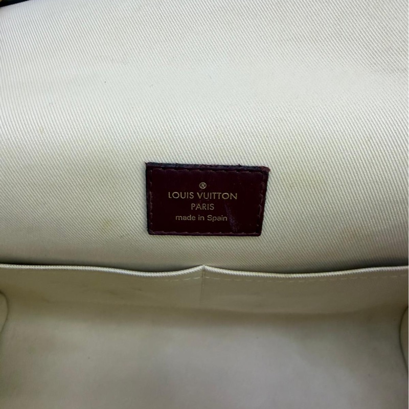 LOUIS VUITTON Braided Cluny BB Monogram Canvas Shoulder Bag Brown-8