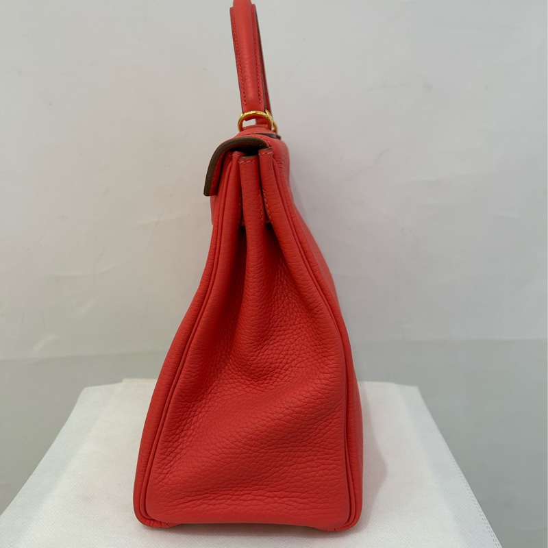 Hermes 玫瑰金釦內縫kelly 32cm-1