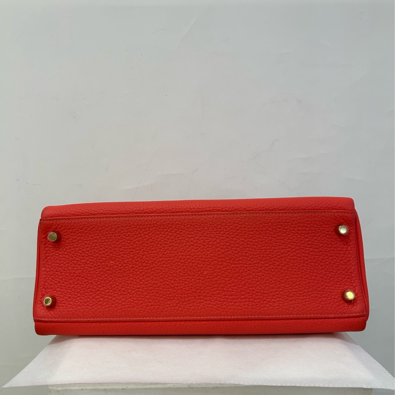Hermes 玫瑰金釦內縫kelly 32cm-4