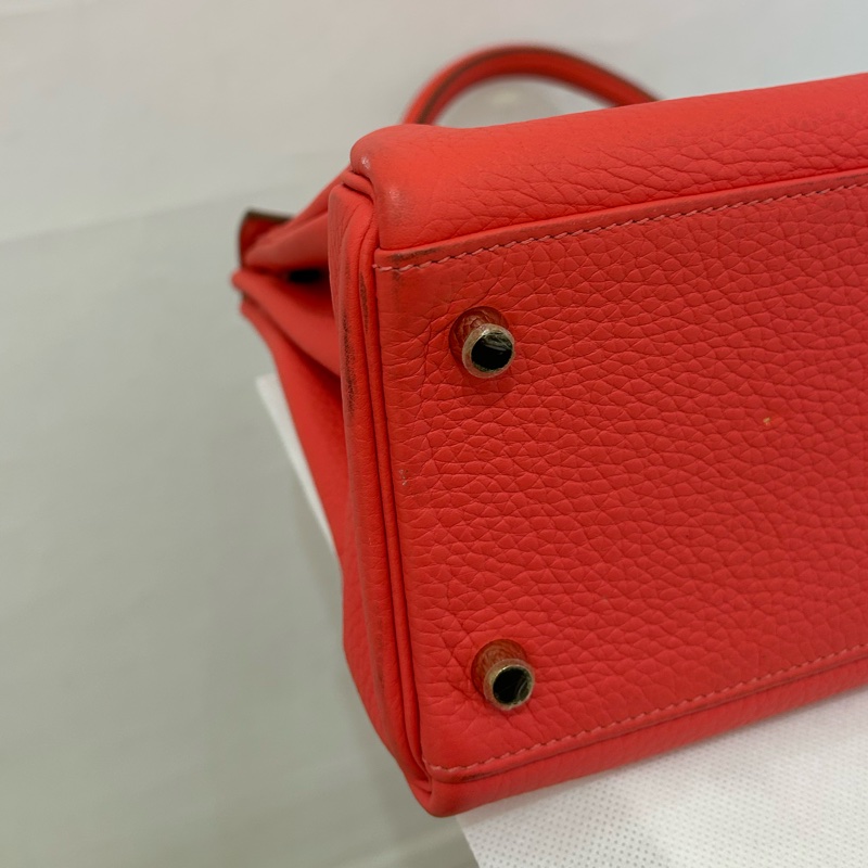 Hermes 玫瑰金釦內縫kelly 32cm-5