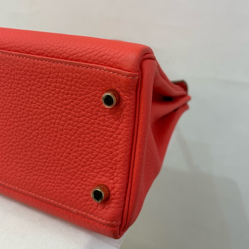 Hermes 玫瑰金釦內縫kelly 32cm-6