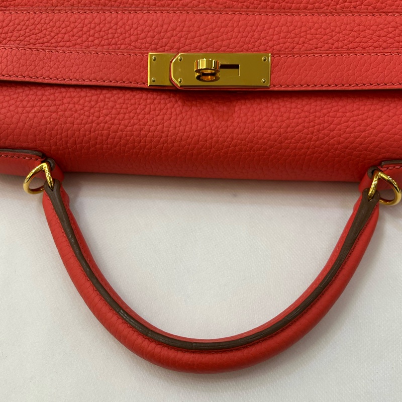 Hermes 玫瑰金釦內縫kelly 32cm-7