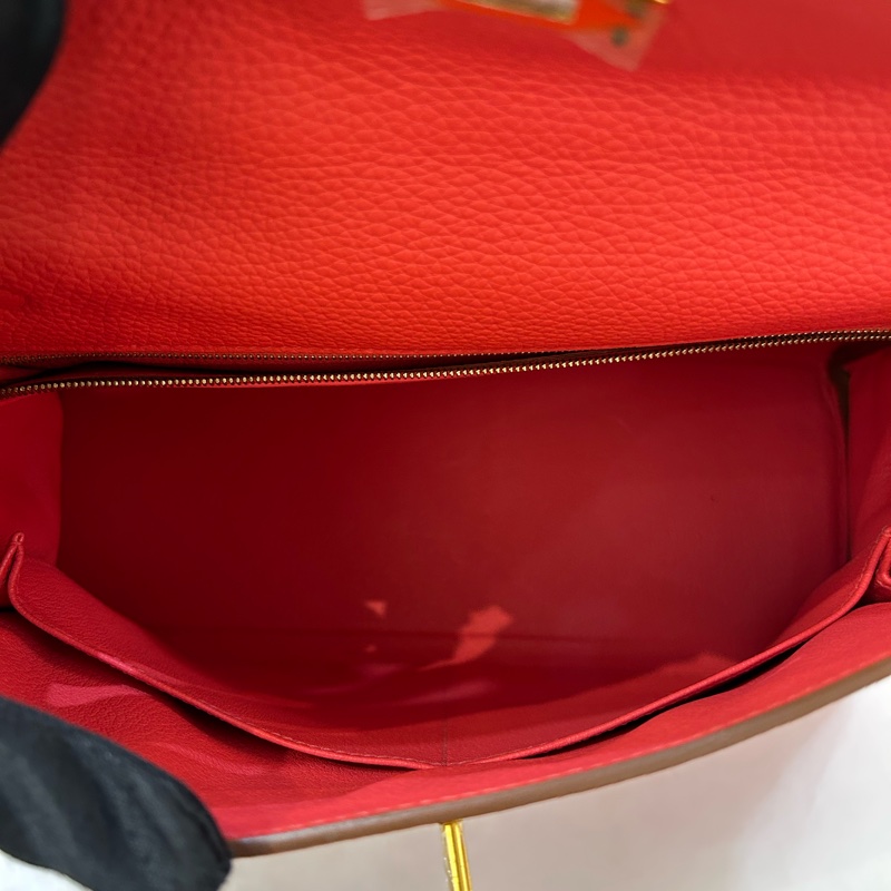 Hermes 玫瑰金釦內縫kelly 32cm-8