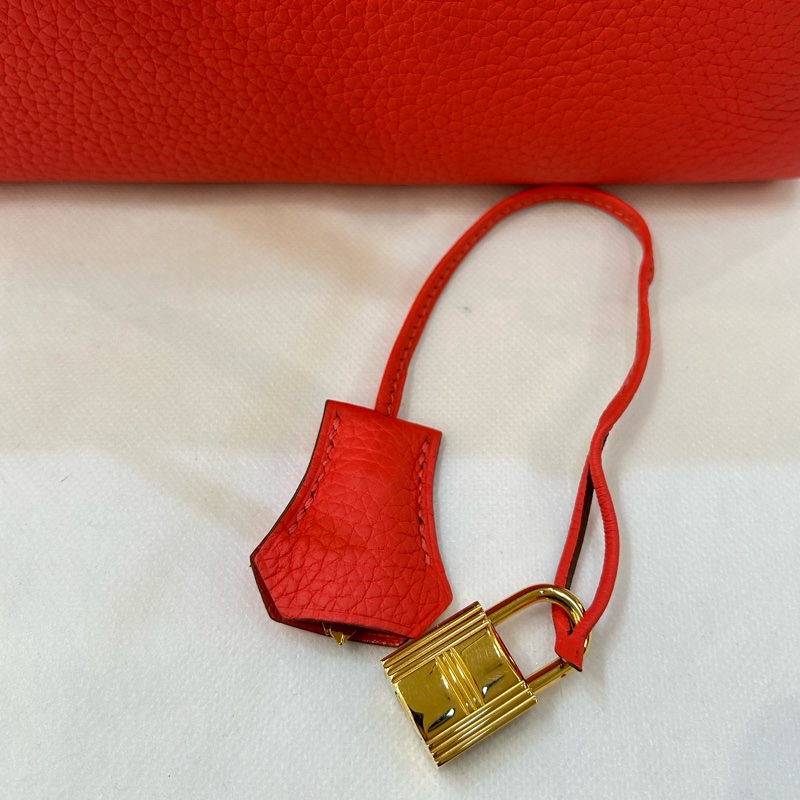 Hermes 玫瑰金釦內縫kelly 32cm-9