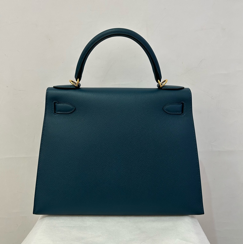 Hermes 藍綠色 Epsom Kelly 28-2