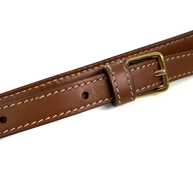 △ Celine 思琳 Grey And Brown Coated Canvas Small Boston 2 Way Bag 灰色和啡色塗層帆布兩用袋 - 257028651-13