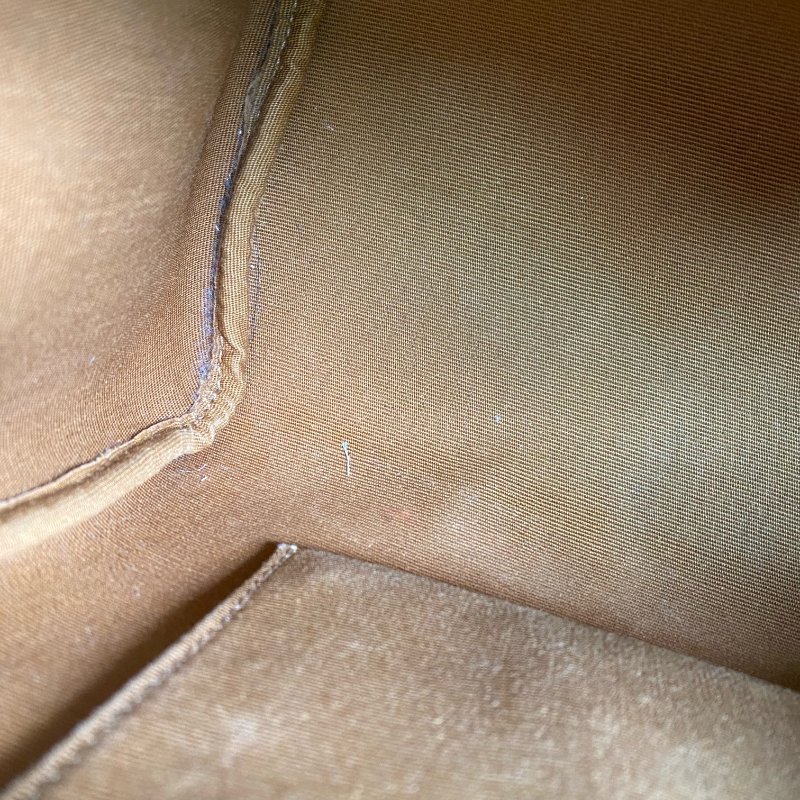 △ Celine 思琳 Grey And Brown Coated Canvas Small Boston 2 Way Bag 灰色和啡色塗層帆布兩用袋 - 257028651-17