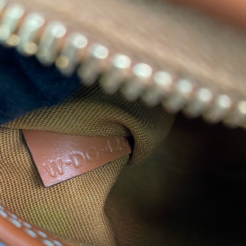 △ Celine 思琳 Grey And Brown Coated Canvas Small Boston 2 Way Bag 灰色和啡色塗層帆布兩用袋 - 257028651-18