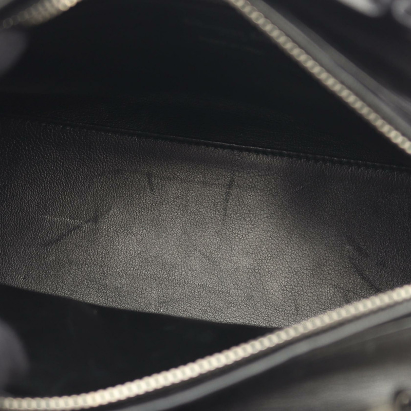 Dior LADY DIOR Christian Dior 女士手提包，羊皮（綿羊皮），黑色，二手-4