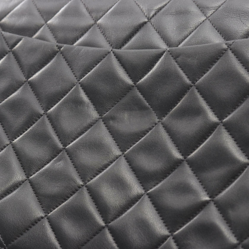 香奈兒 Jumbo Matelasse 34 肩背包 A01094 羊皮 黑色 二手 女士 金色五金-7