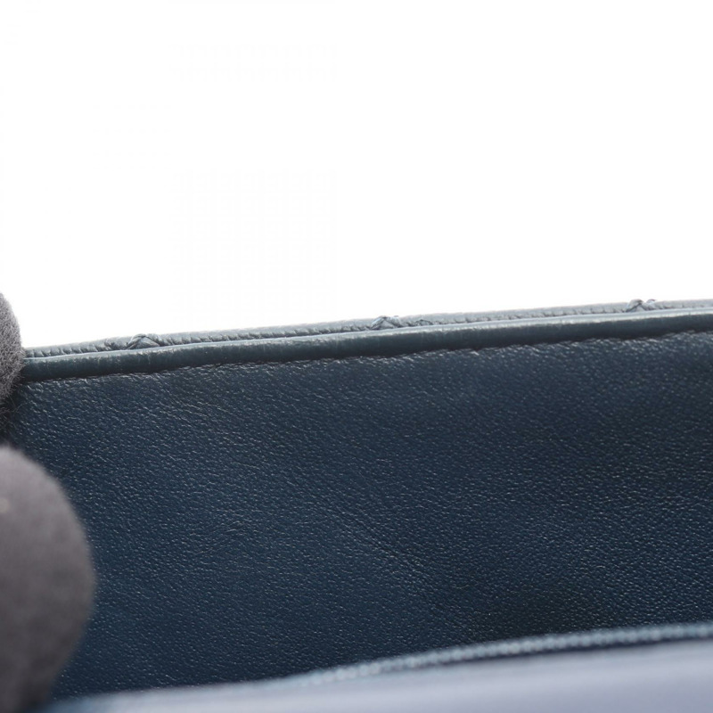 香奈兒 (CHANEL) 迷你絎縫 20 鏈條肩背包 A69900 皮革 藍色 二手 SHW CC-9