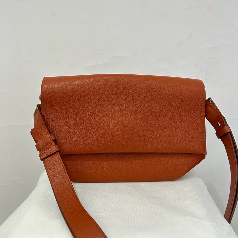 Hermes 磚橘OPLI 28折疊斜背包-0