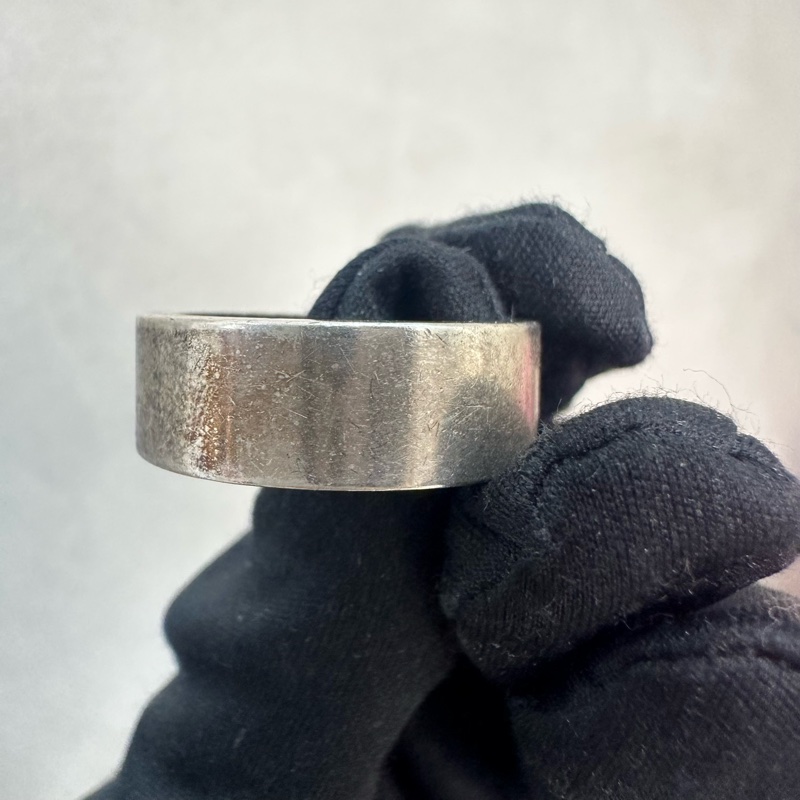 GUCCI 中古G 925銀飾戒指-10