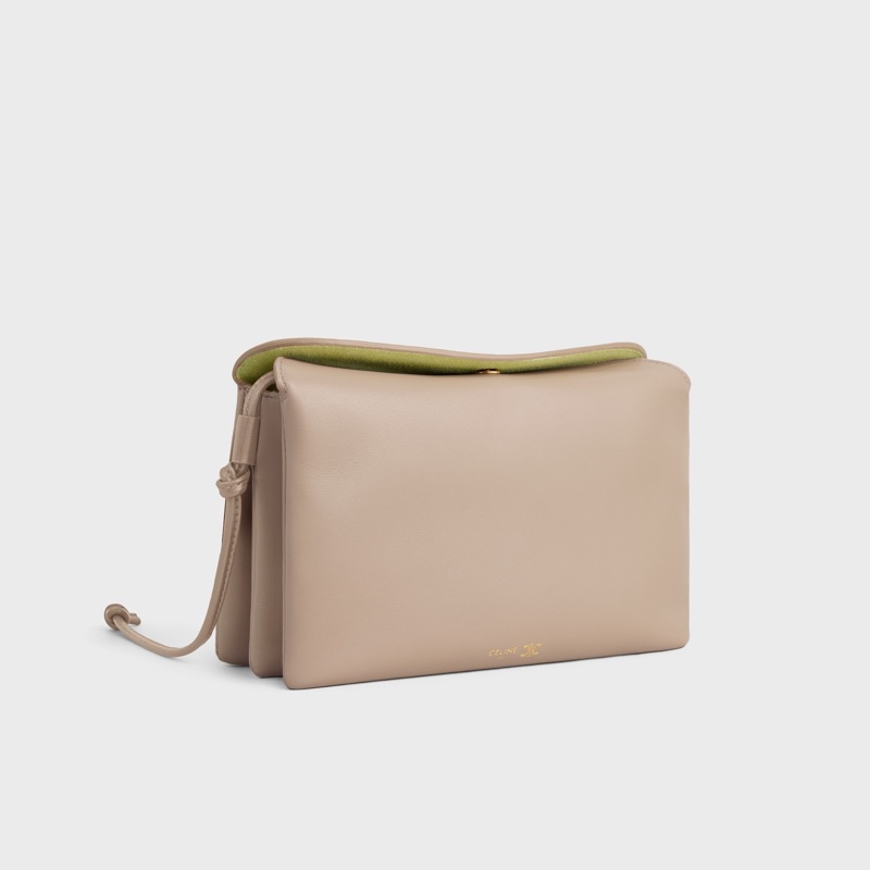 Celine 男女同款 TRIO 翻蓋單肩包均碼碼22.5cm*3.5cm*13cm-4