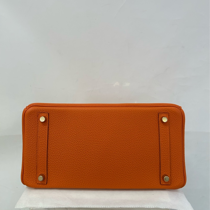 Hermes 愛馬仕橘 Birkin 30-4