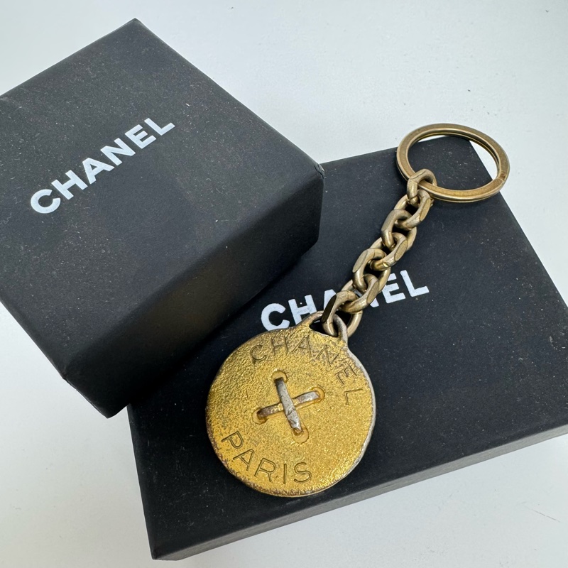 Chanel 復古金屬鑰匙圈-1