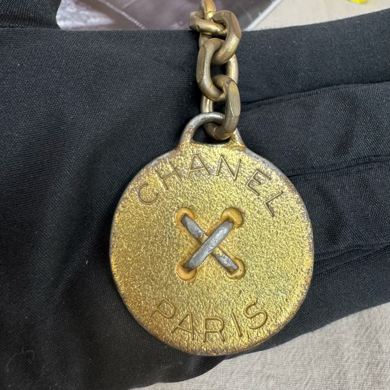 Chanel 復古金屬鑰匙圈-4