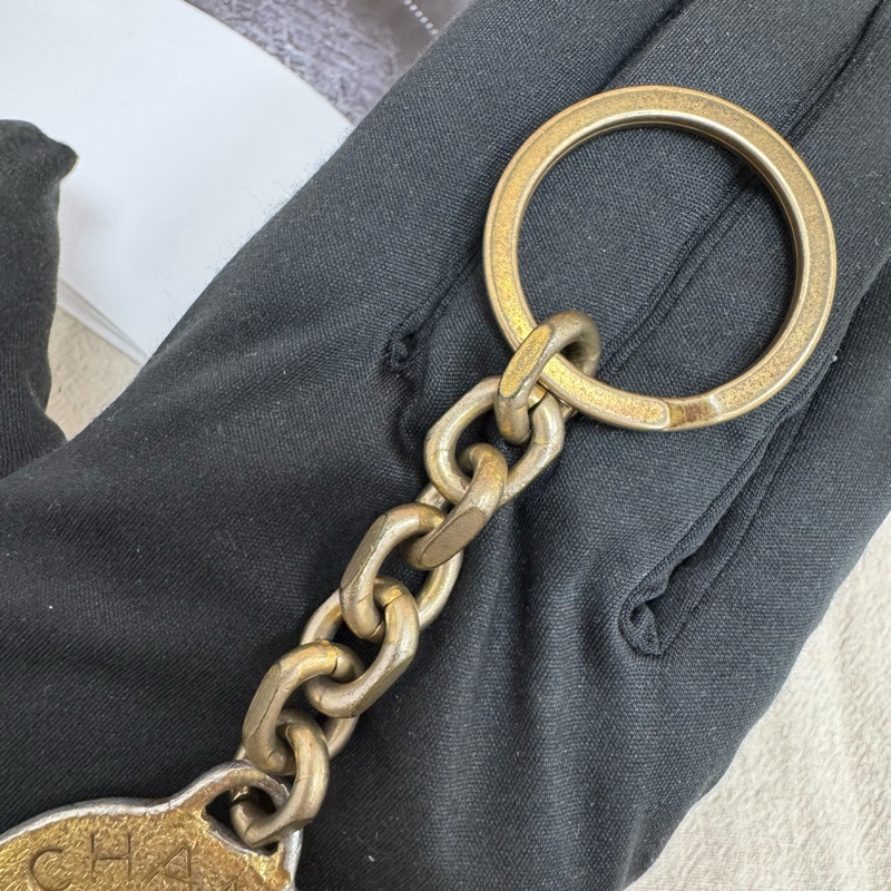 Chanel 復古金屬鑰匙圈-7