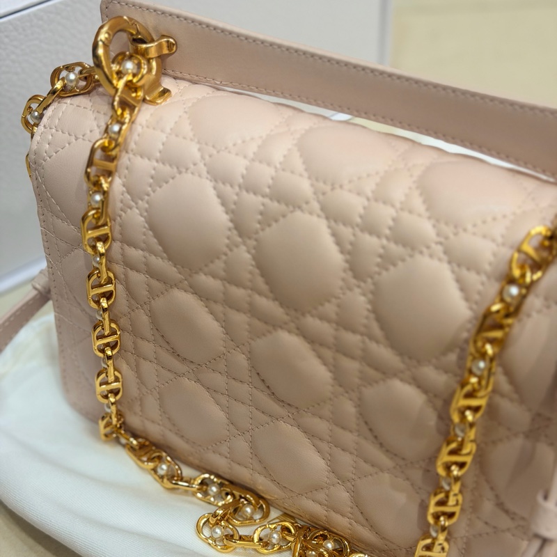 Dior Jolie Top Handle 小型手提包 small 粉色-2